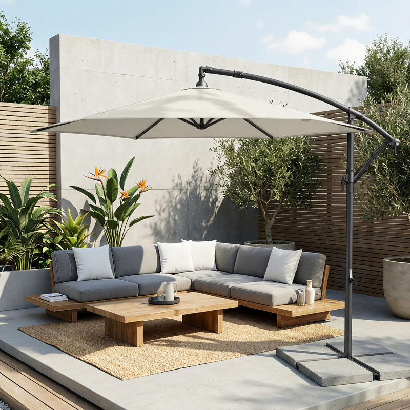 300cm Market Parasol, Beige