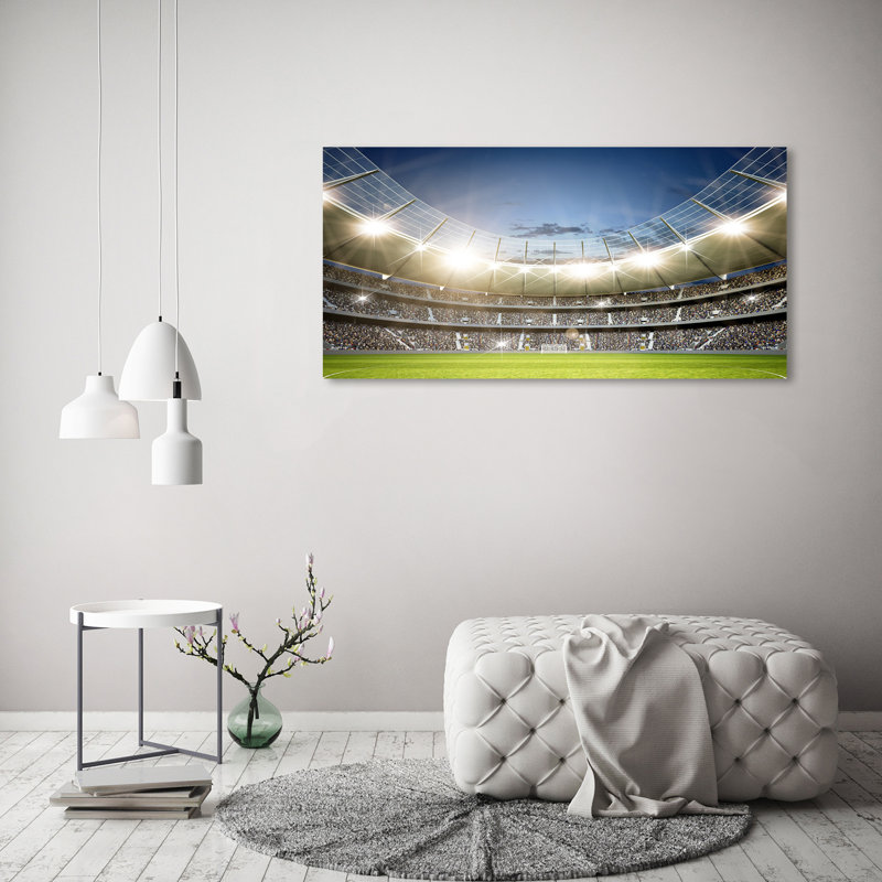 Stadium - Wrapped Canvas Print