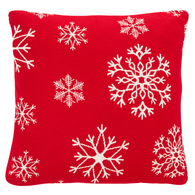 Cotton Reversible Throw Pillow