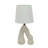 Ceramic Table Lamp with Volcano Finish