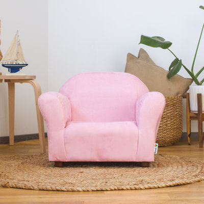 Fauteuil club Weybridge, microsuède rond