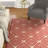 Burnell 100 Performance Ikat Indoor/Outdoor Area Rug-1486006820