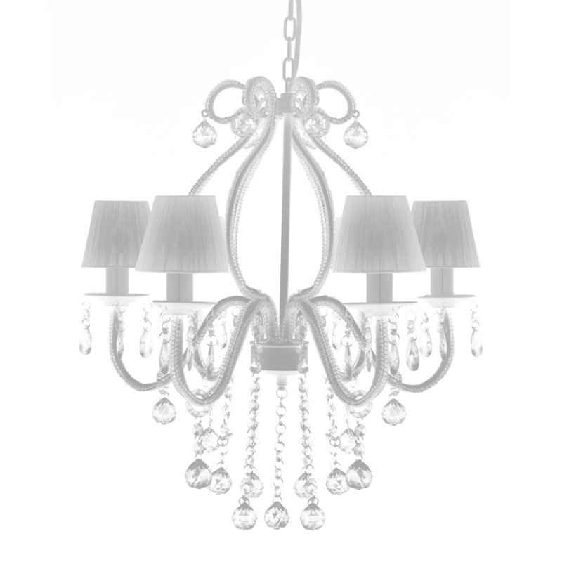 6 - Light Sputnik Chandelier, White