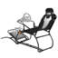 Support de volant de course pliable, cockpit de course de course réglable pour G923 / G920 / G29, Thrustmaster T248P, Fanatec, Hori, Mad Catz, support de volant en acier au carbone avec réglage de l'angle de la pédale