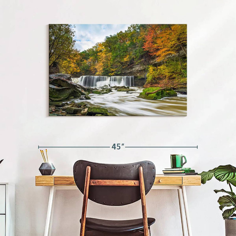 Cascades d'Alvord Tinker Creek, H 26 po x l 39 po