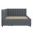 Full-Sized Daybed With Concealed Trundle Bed-1025801499