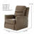 Fame Leather Recliner-125118889-124342674