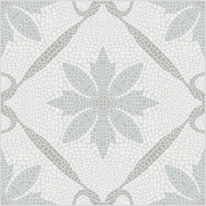Jamila Peel and Stick Floor Tiles, Grey