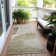 Cheridyn Washable Abstract Indoor / Outdoor Rug