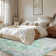 Large Oriental Floral Living Room Rug Washable Bedroom Rug Non-Slip Colorful Vintage Accent Floor Carpet For Home Decor