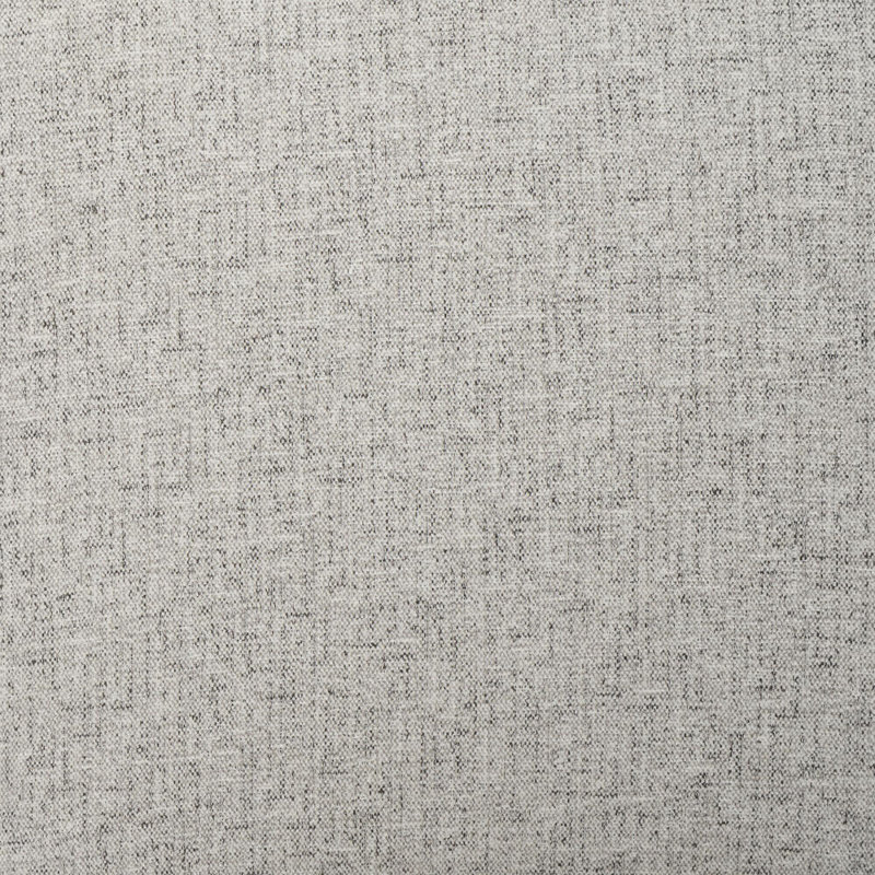 Chaise d'appoint rembourrée en acier inoxydable Athens, Argent, Chenille grise
