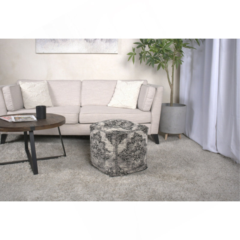 Pouf carré Sellek （SEULEMENT UN OTTOMAN)