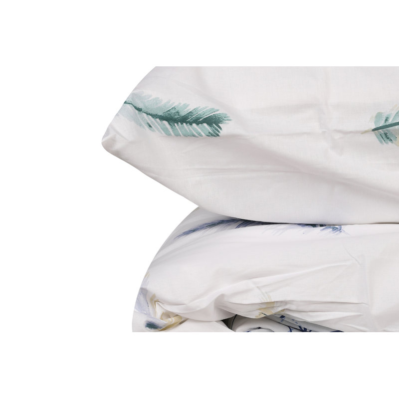 Cotton No Pattern Duvet Cover Set with Pillowcases Included, 140 x 200 cm - 1 Pillowcase (60 x 60 cm)
