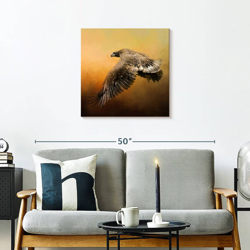 Brampt First Flight, 24" H x 24" W