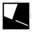 «Geometric Black and White» par Gilbert Claes, reproduction d'art encadrée sur bois-743484142-743484137