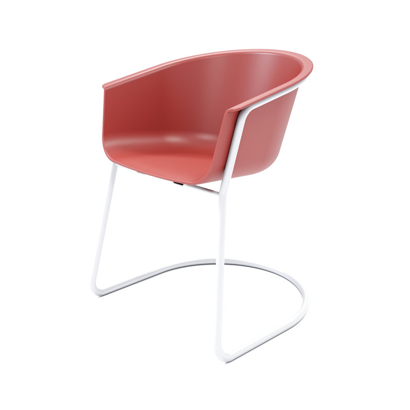 Chaise avec accoudoirs Tee, Moonbeam