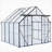 Double Door Polycarbonate Greenhouse Raised Base And Anchor Aluminum Heavy Duty Walk-In Greenhouses-123283232-123283231