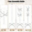 Steel Freestanding 16 - Hook Coat Rack