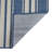 Blue Rectangle Polypropylene 7'10"x10' Rug