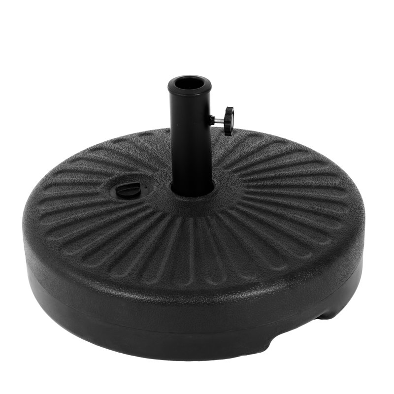 Base de parasol noire