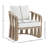 Hemera Olefin Fabric Outdoor Patio Chair-764213309