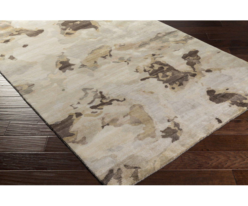 Adkins Camouflage Indoor Rug, Rectangle 2' x 3'