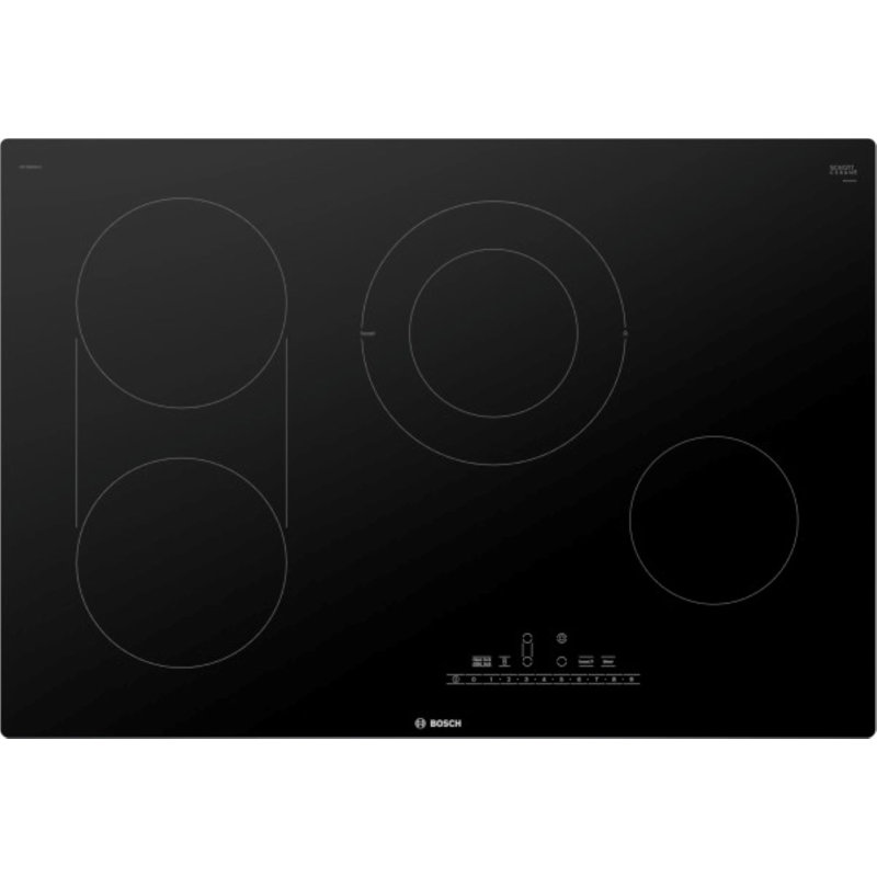 800 Series 30" Electric Cooktop with 2 Elements, Black