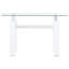 Console Iginio l 47,6 po avec plateau en verre-365056337