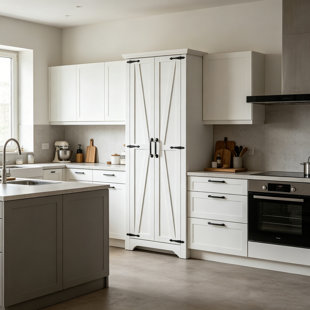 Kitchen Pantry with drawer and double doors