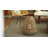 D17x18" Coconio Wood Lattice Lantern-Tapered