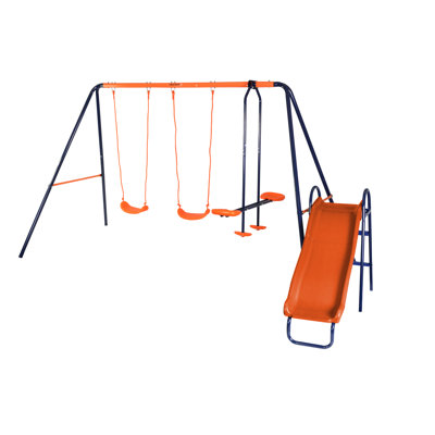 Hedstrom Europa Double Swing, Glider and Slide Set