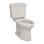 Toilette allongée deux pièces Drake