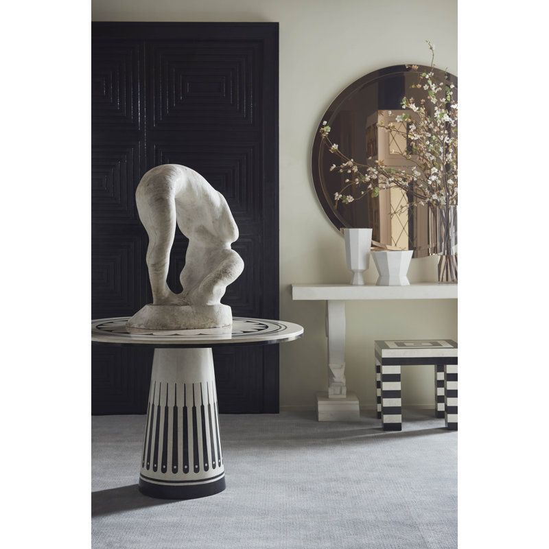 Stoneham Round Stone Dining Table