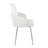 Jaquavia Fabric Upholstered Arm Chair in Cream-411498544-411498546