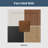 Solid Wood Square Cabinet Knob
