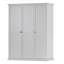 Woodburn 3 Door Manufactured Wood Wardrobe-38263627