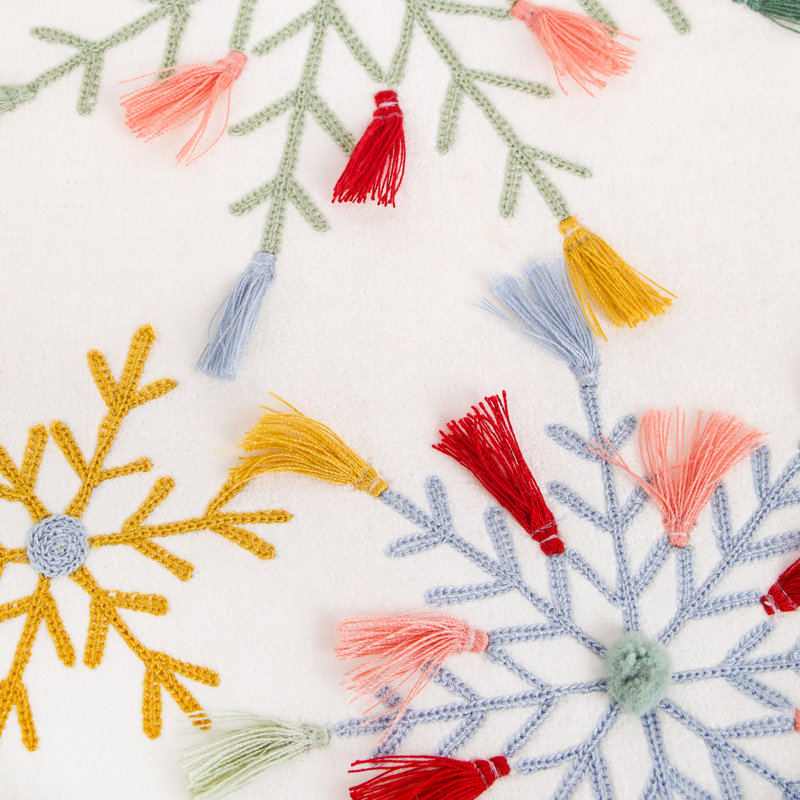 Boho Snowflake Stocking
