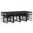 12 - Person Wicker Patio Dining Set with Rectangular Table , Cushions Included