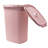 60 L Slim Laundry Hamper, Clothes Basket, Lid, Plastic-111360886-111360887