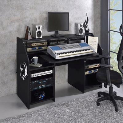 Black Finish Music Desk