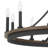 Marconi 12-Light Dimmable Wagon Wheel Chandelier-1213244987