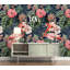 Papier peint amovible flamant rose-891983596