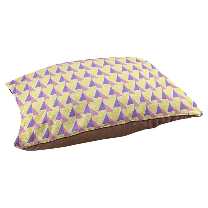 Coussin pour chien Chen, Grand (l 50 po x P 7 po x H 40 po), Mauve / Rose