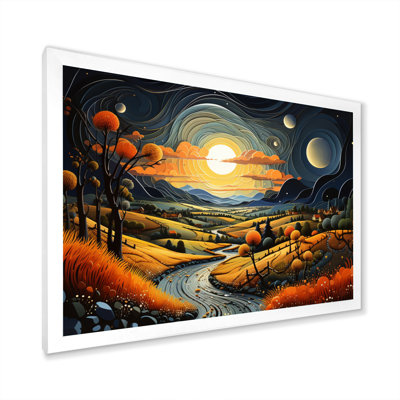 " Countryside Moody Skies III "
