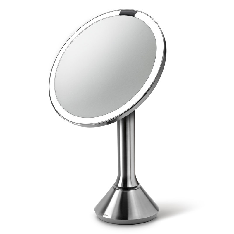 Simplehuman Sensor Mirror W/ Touch-Control Brightness And Dual Light Setting, Stainless Steel