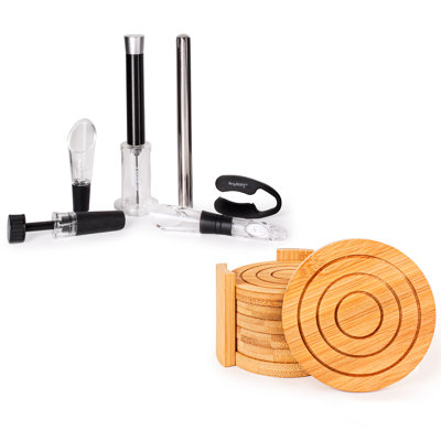 BergHOFF 12Pc Wine Connoisseur Set with Coasters