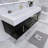 Glasgow 59'' Bathroom Vanity with Acrylic Top-2137606103