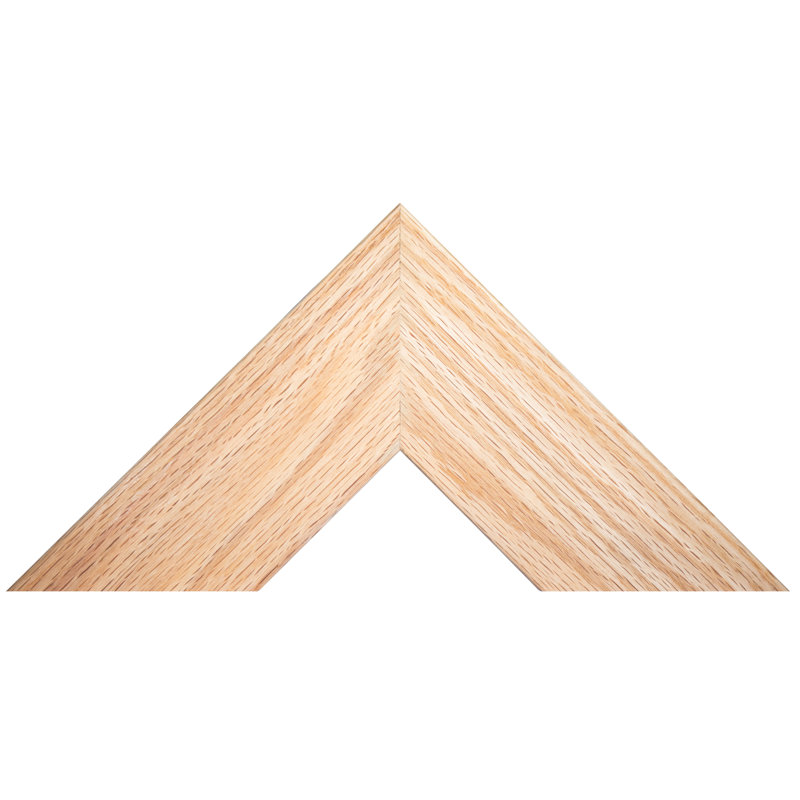 Miroir en bois franc Lark Manor ™ Ozark, 33 po x 62 po, Naturel