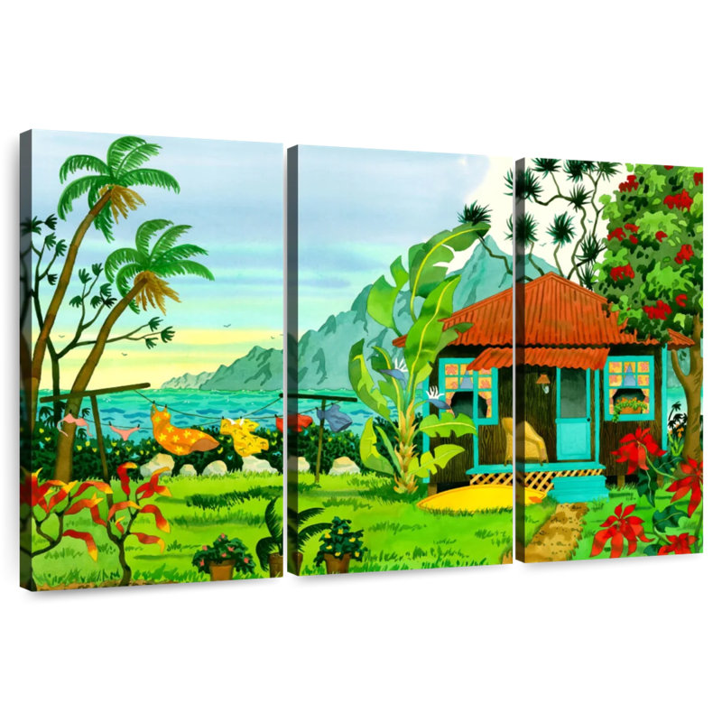 Gillard Island Getaway Home, H 20 po x l 33 po