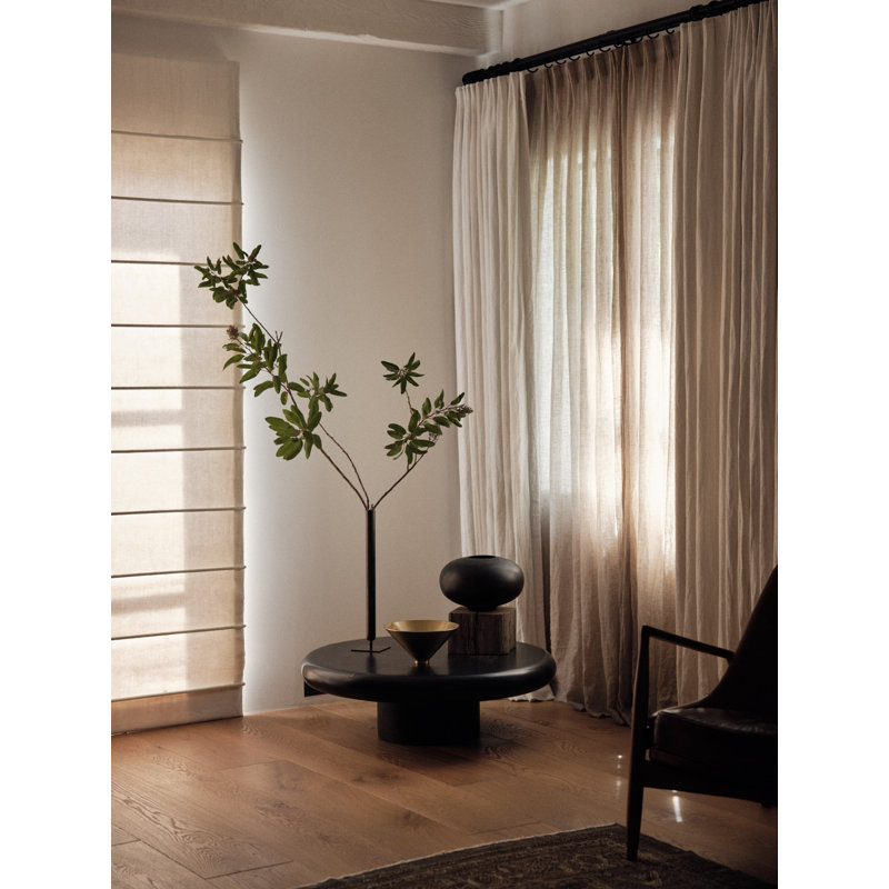 Stance Brass Table Vase, 19.7" H x 4.3" W x 4.3" D